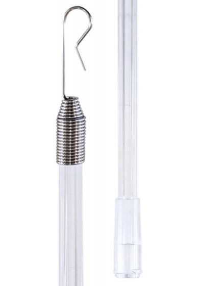 binario per tenda in alluminio sistema a onda a soffitto 10 Frustino