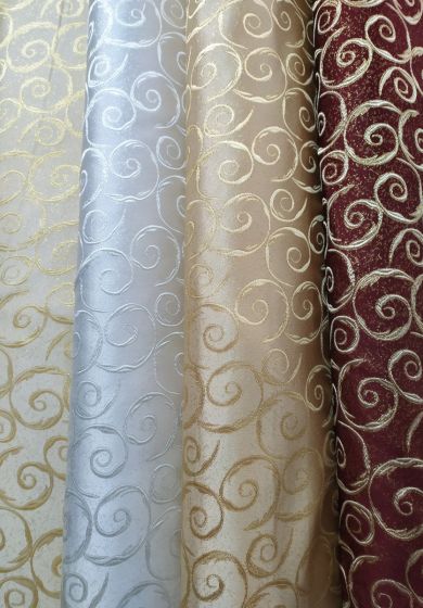 Tappezzeria Stoffa Tessuto a Metraggio Metro Altezza 280 CM Ideale per Copri Tavola Divano Cadute per Tende Mantovane