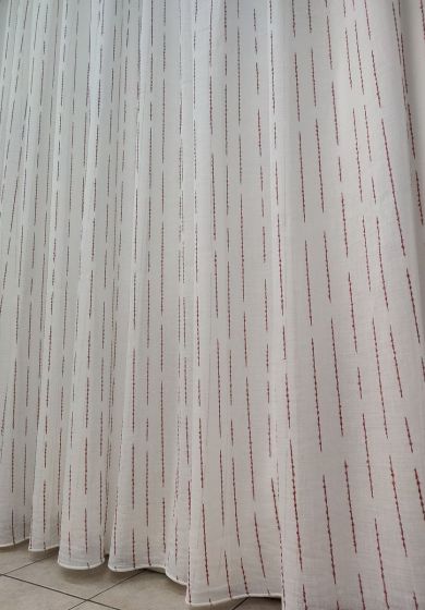 Tenda a Metro in Bouclè Effetto Lino Bordò