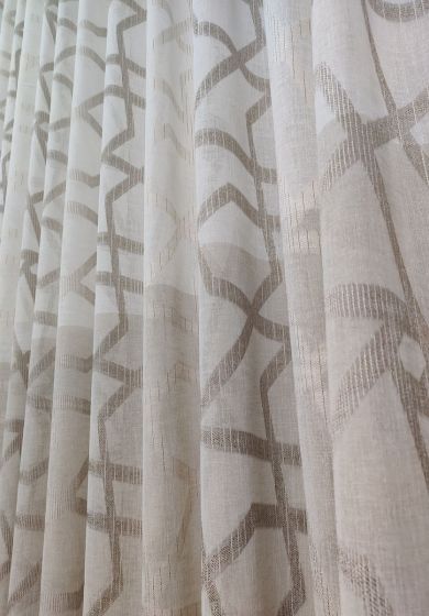 Tenda a Metro in Bouclè Effetto Lino