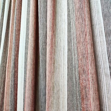 Tenda a Metro in Bouclè Effetto Lino mattone
