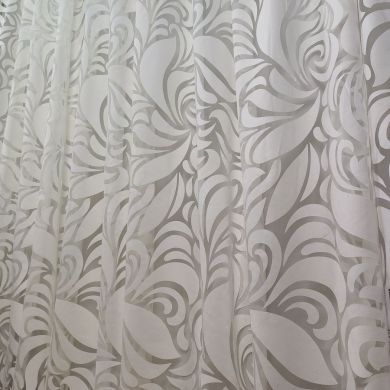 Tenda a Metro in Devorè Base Piombata Bianco