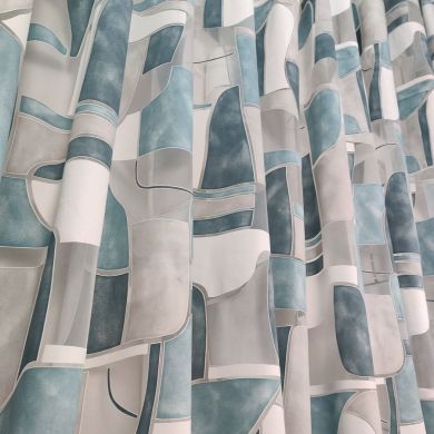 Tenda a Metro in Devorè Altezza 3 Metri Blu