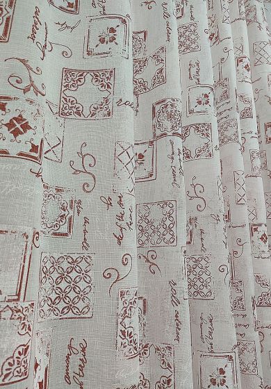 tenda a metro in bouclè effetto lino grigio 4 Tenda a Metro in Bouclè Effetto Lino Maiolica