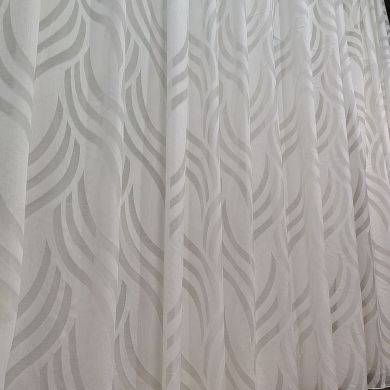 Tenda a Metro in Devorè bianco