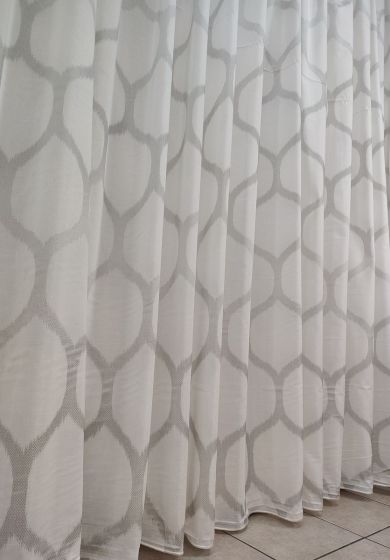 tenda a metro effetto lino rosso 10 Tenda a Metro effetto lino Grigio