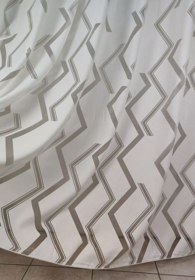 Tenda a Metro in Devorè Bianco