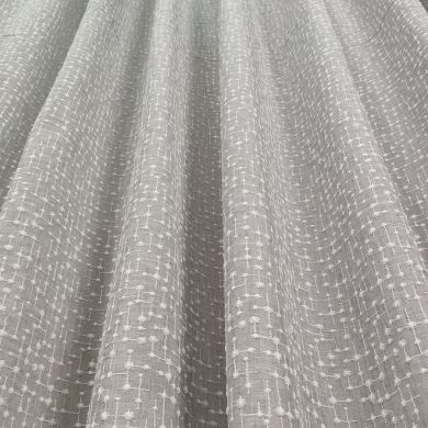 Tenda IRIS in Bouclè Effetto Lino Grigio