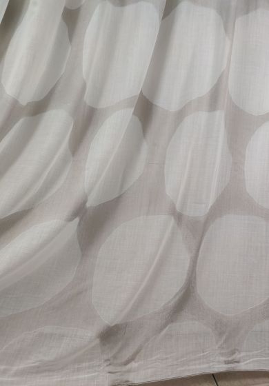 Tenda a Metro in Bouclè Effetto Lino Tortora