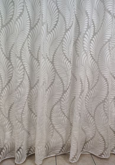 Tenda a Metro in Devorè Bianco