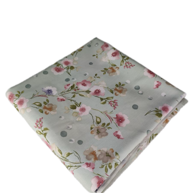 Tappezzeria in Cotone Stampato cm 280×280 millerighe verde