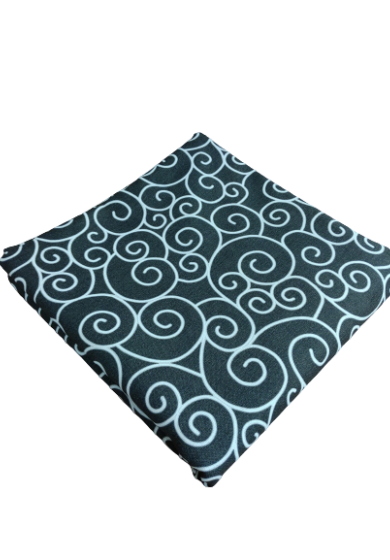 Tappezzeria in Cotone Stampato 280 cm x 280 cm Grigio