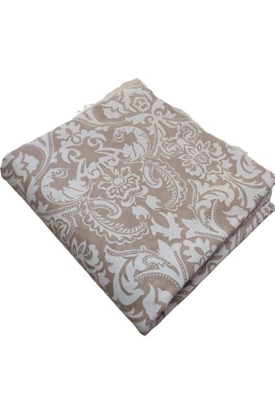 Tappezzeria in Cotone Stampato 280 cm x 280 cm Tortora