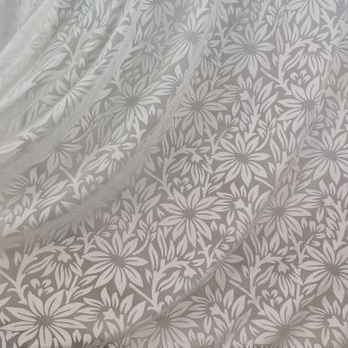 Tenda a Metro in Devorè Bianco