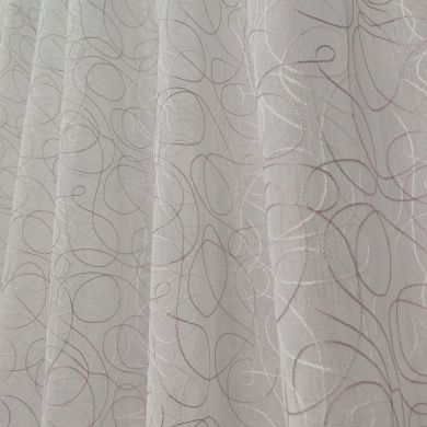 Tenda a Metro in Bouclè Effetto Lino Rosa