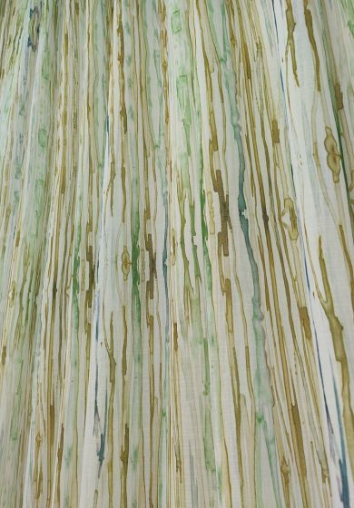 Tenda a Metro in Bouclè Effetto Lino Verde