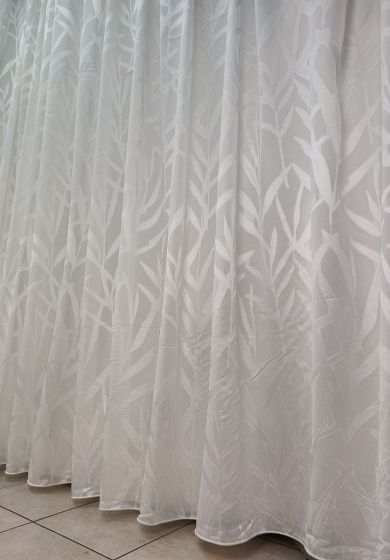 Tenda a Metro in Bouclè Effetto Lino Naturale