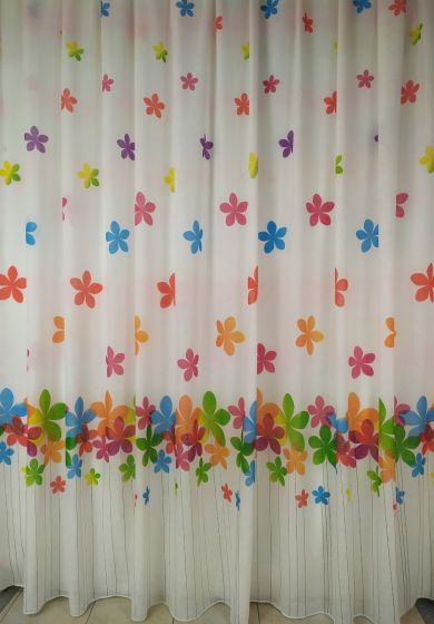 Tenda a Metro in Bouclè Effetto Lino