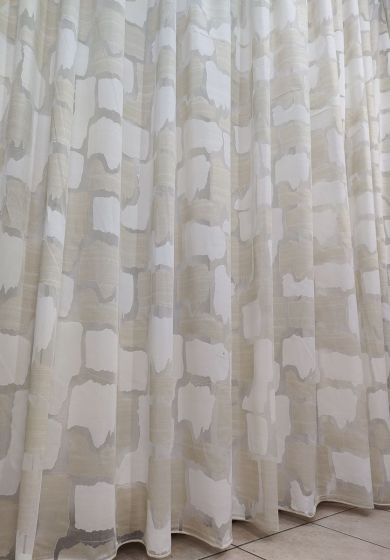 Tenda a Metro in Devorè Beige