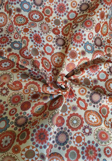 Tappezzeria Pesante Gobelin 280 cm x 280 cm (Arancione)