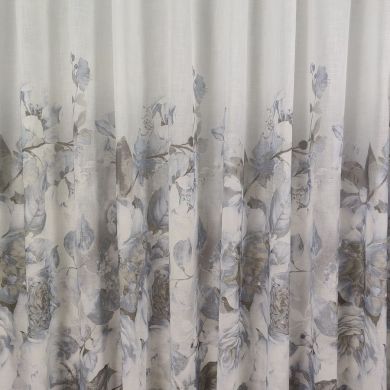 Tenda a Metro in Bouclè Effetto Lino carta da Zucchero