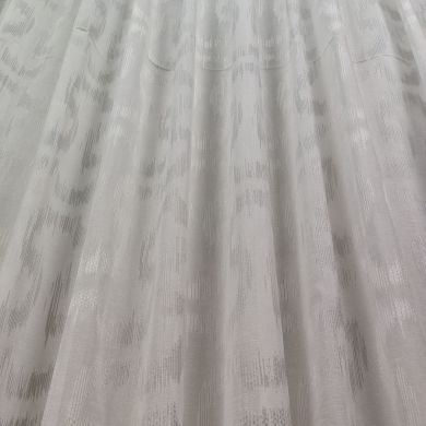 Tenda a Metro in Bouclè Effetto Lino Grigio