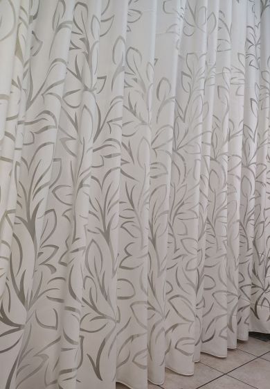 Tenda a Metro in Devorè Bianco