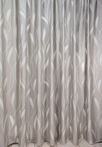 Tenda a Metro in Bouclè Effetto Lino Tortora