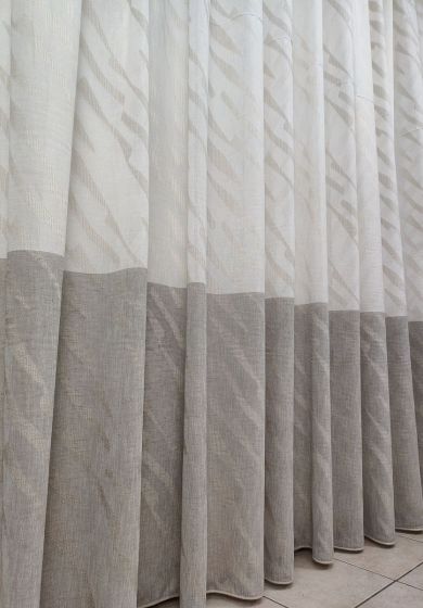 Tenda a Metro in Bouclè Effetto Lino